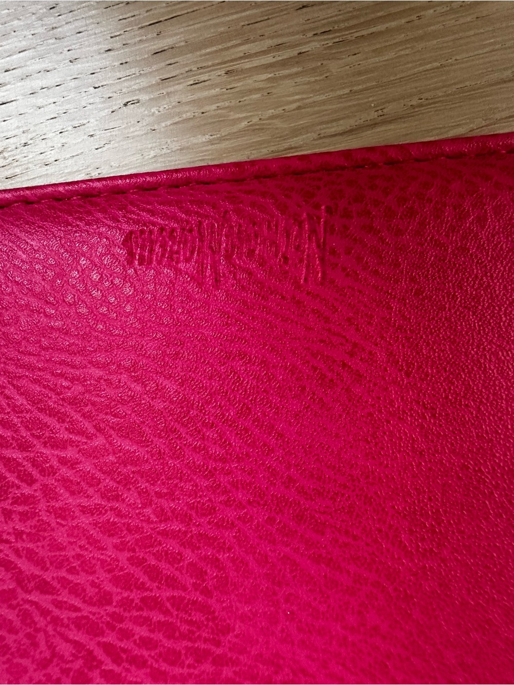 Neiman Marcus Pink passport wallet clutch | passport holder - Picture 5 of 10